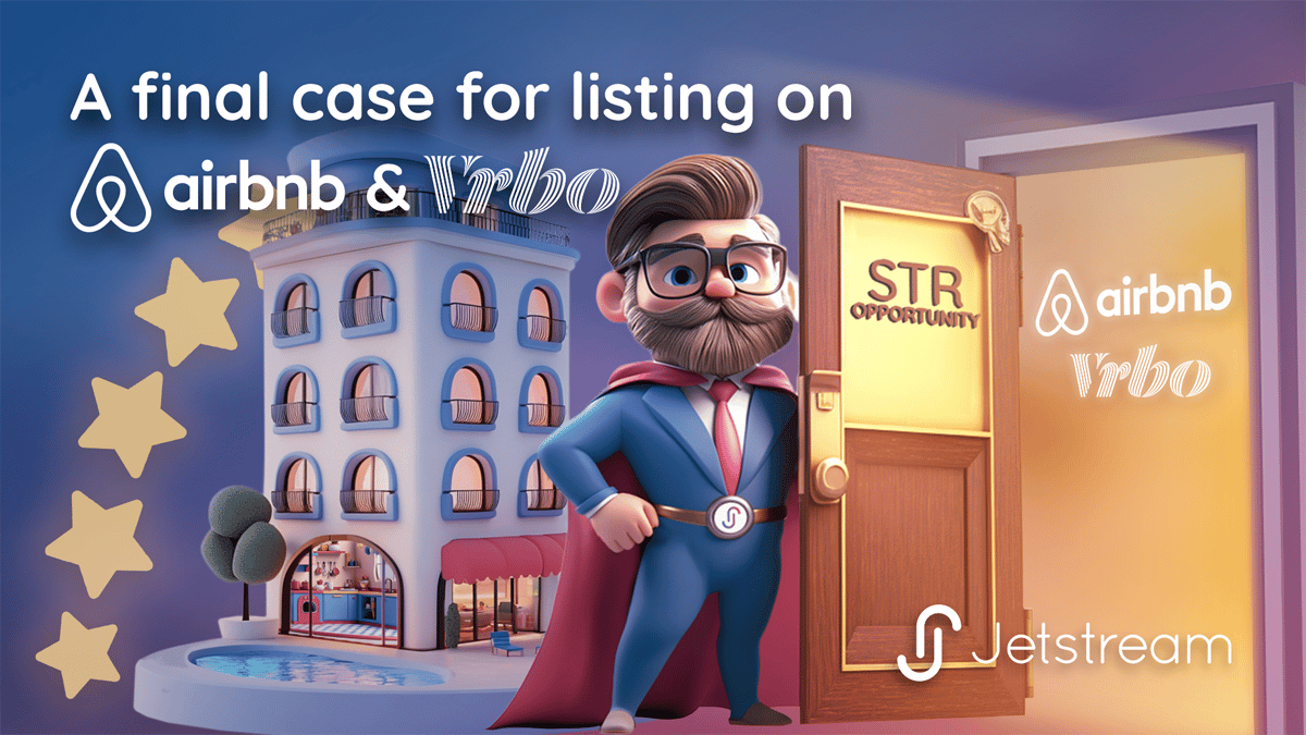 Unlock new revenue - Jetstream opens the door to STR success for your hotel.