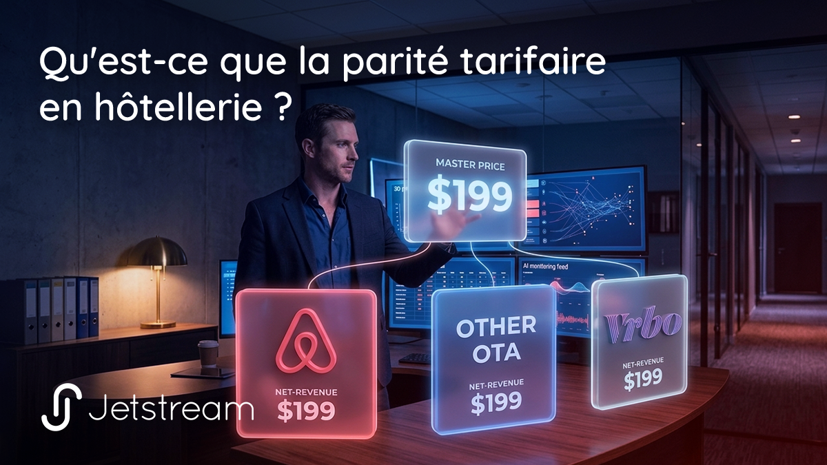 Qu'est-ce que la parité tarifaire dans l'hôtellerie ? Il s'agit d'un tarif de référence unique, synchronisé entre les canaux STR et OTA à partir du système de gestion de l'hôtel.