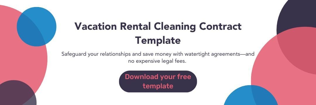 Vacation-Rental-Cleaning-Contract-Template