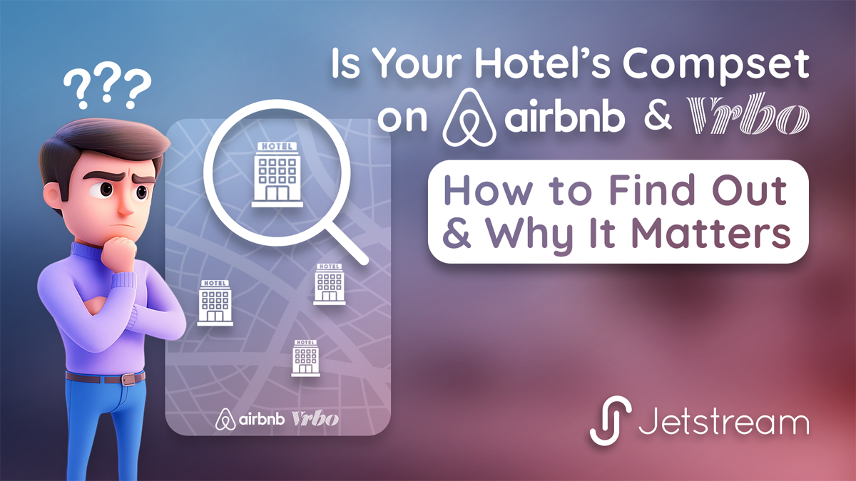 Hotel operator searching to see if competitors are on Airbnb and Vrbo platforms