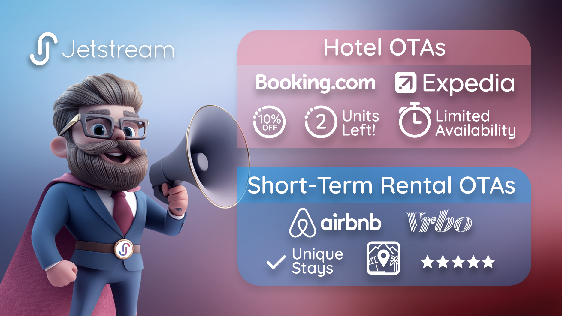 differences between short term rental and hotel OTA’s