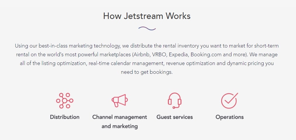 Graphic showing how Jetstream works